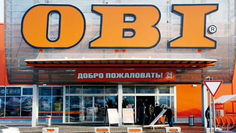 Obi schließt Baumärkte in Russland