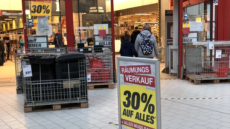 Toom schließt Filiale in Berlin Köpenick