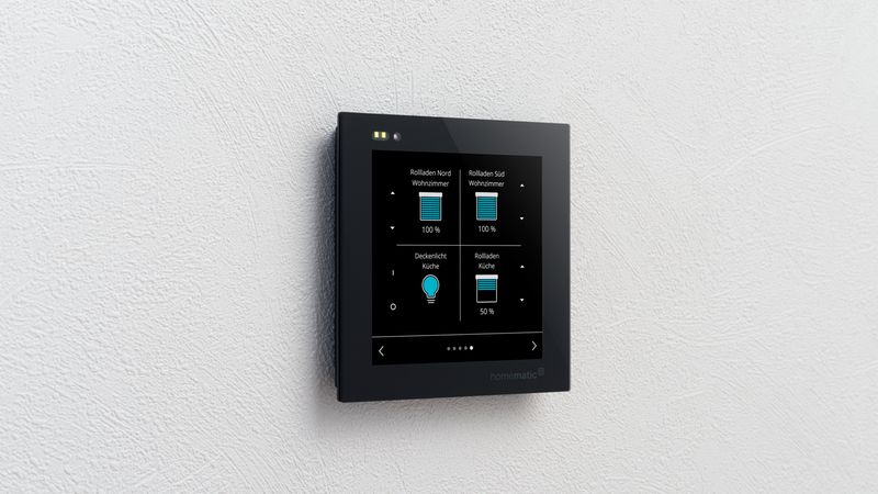 Neue Displays von eQ-3 versprechen Eleganz und Komfort