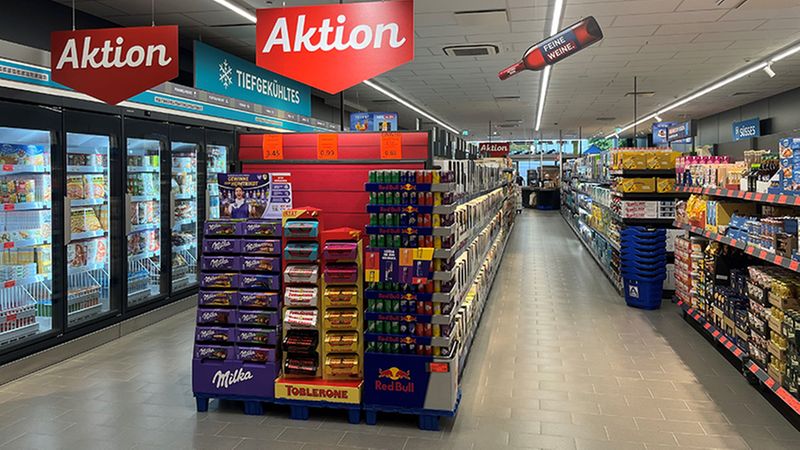 Dresden Aldi Nord in der Innenstadt