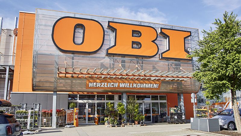 Drei neue Märkte Obi verdichtet sein weiter