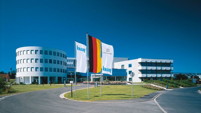 Knauf-Zentrale in Iphofen.