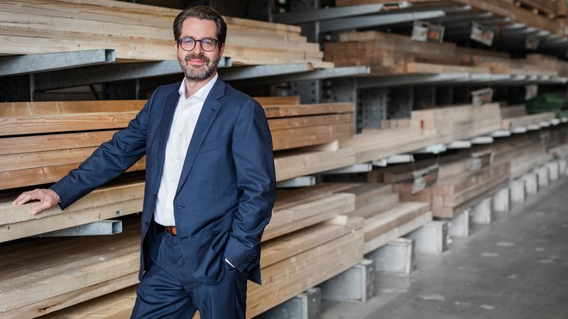 Ingo Leiner, Vorstand für Logistik bei der Baumarktkette Hornbach