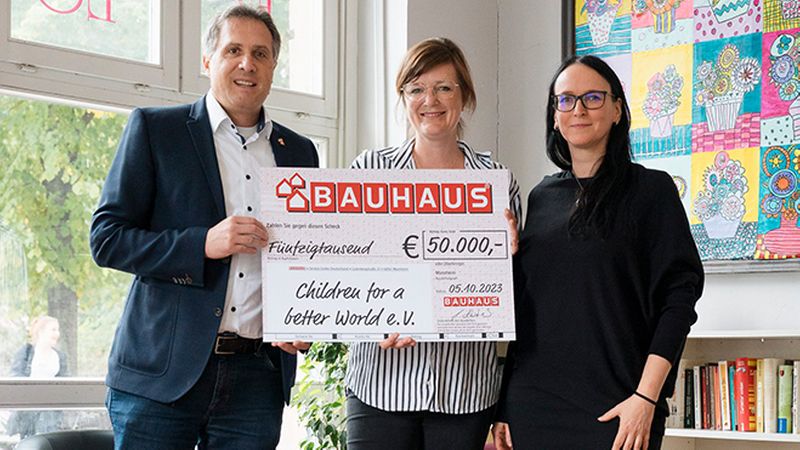 Sportevent: Bauhaus-Mitarbeiter sammeln für einen guten Zweck