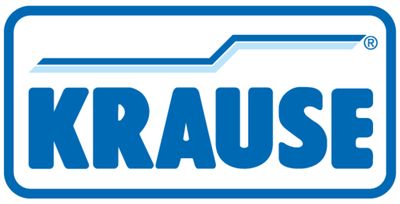Das Bild zeigt das Logo von Krause, einem bekannten Hersteller von Leitern und Gerüsten.