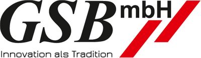 Logo der GSB mbH mit dem Slogan "Innovation als Tradition".