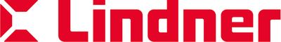 Das Bild zeigt das Logo von Lindner in roter Schrift auf weißem Hintergrund.