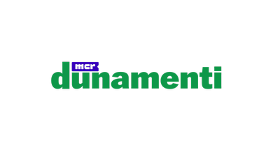 Das Bild zeigt das Logo von MCR DUNAMENTI.