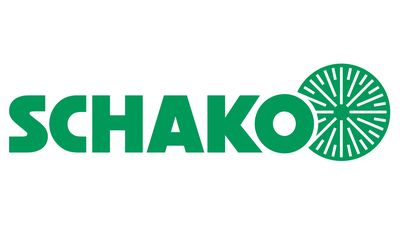 Das Bild zeigt das Logo von Schako in grüner Schrift auf weißem Hintergrund.