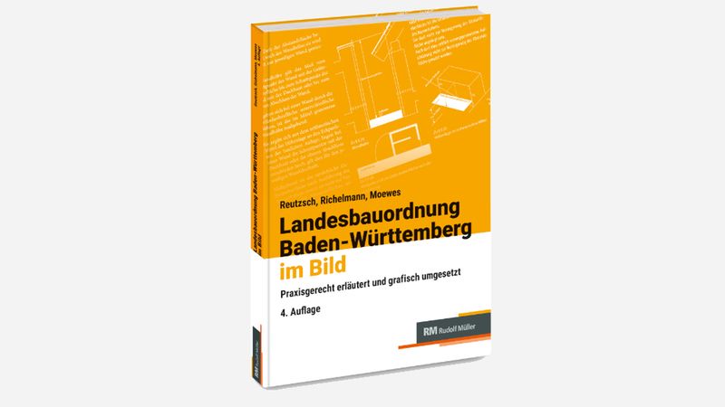 Cover des Fachbuchs Landesbauordnung Baden-Württemberg im Bild