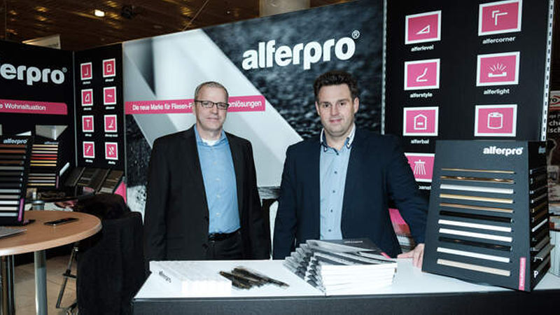 Volker Jürning (links) und Manuel Frensch, Außendienstler von Alferpro