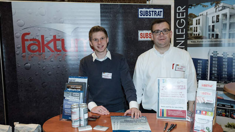 Patrick Neumann (links) und Ian James erklärten die Neuheiten von Faktum.