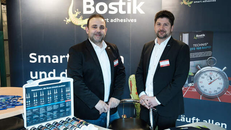 Ludger Saß (rechts) und sein Kollege von Bostik