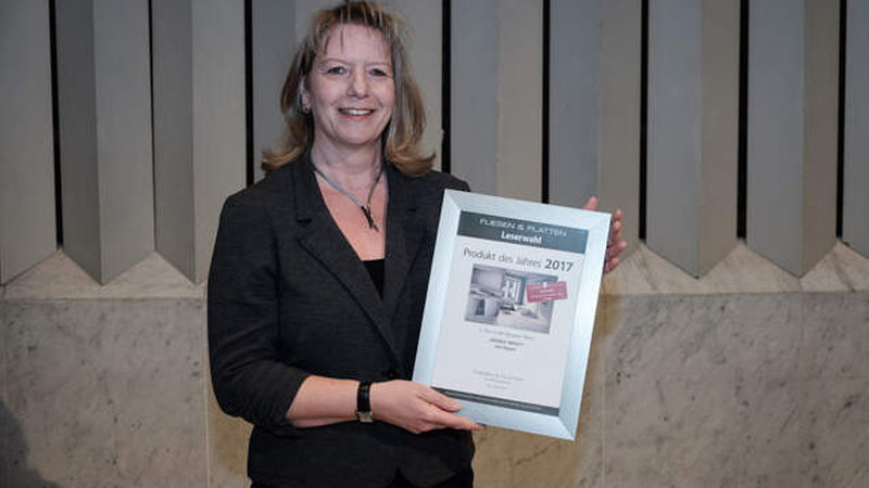 Auf dem dritten Platz: „Double Impact“ von Engers – für das Unternehmen war Damaris Krieger, Produktentwicklung und Design, unter den Preisträgern. 