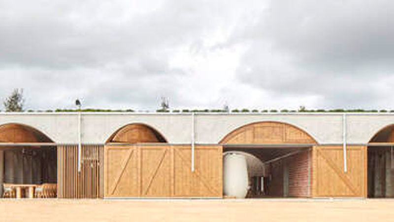 Der Preisträger in der Kategorie Architektur von außen ... (Fotos: Tile of Spain)