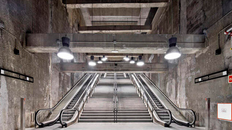 Die „Drei U-Bahn-Stationen L9 von Barcelona“ des Architekturbüros Garcés-de Seta-Bonet Arquitectes