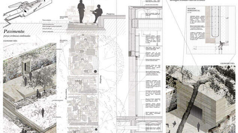 „Un jardín de paisajes“ von Rafael López-Toribio Moreno aus Granada wurde von der Jury als beste Diplomarbeit ausgezeichnet.