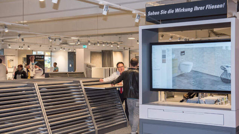 Zur Ausstattung gehört auch eine digitale Beratungslounge.