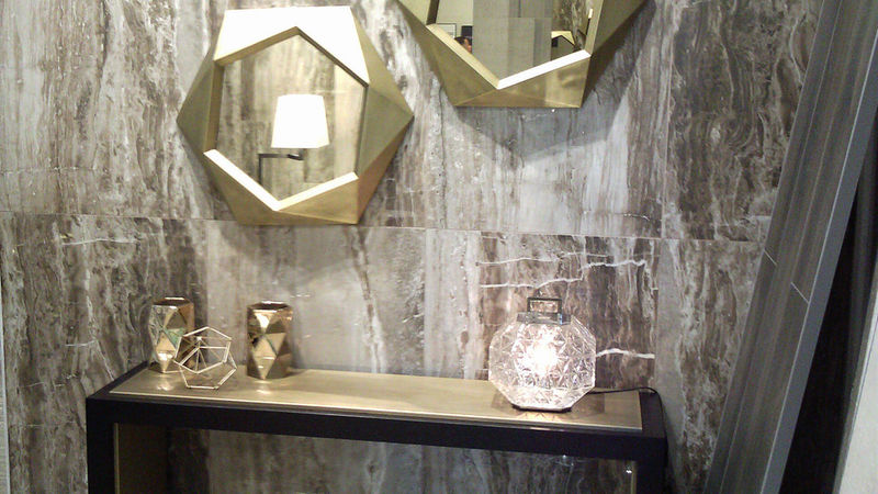 „Glam Marble“ – der neue Beitrag zum Thema Marmor von Rak (Foto: nb)