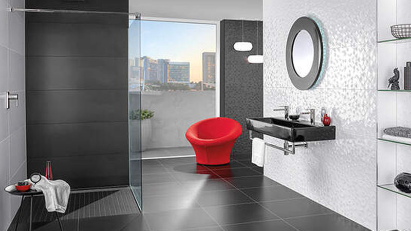 2. Platz Kategorie Fliesen: „Monochrome Magic“ von Villeroy &amp; Boch Fliesen