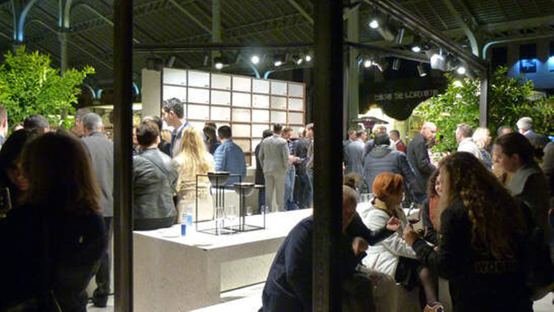 Inalaco empfing die Kunden im Mercado Colón in der Innenstadt von Valencia. (Foto: nb)