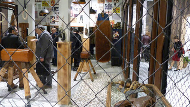 Am Stand von Peronda war das FS Gym der Hingucker. (Foto: nb)
