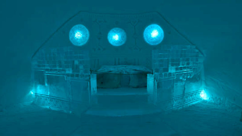 Coole Sache: Besuch eines Ice-Hotels