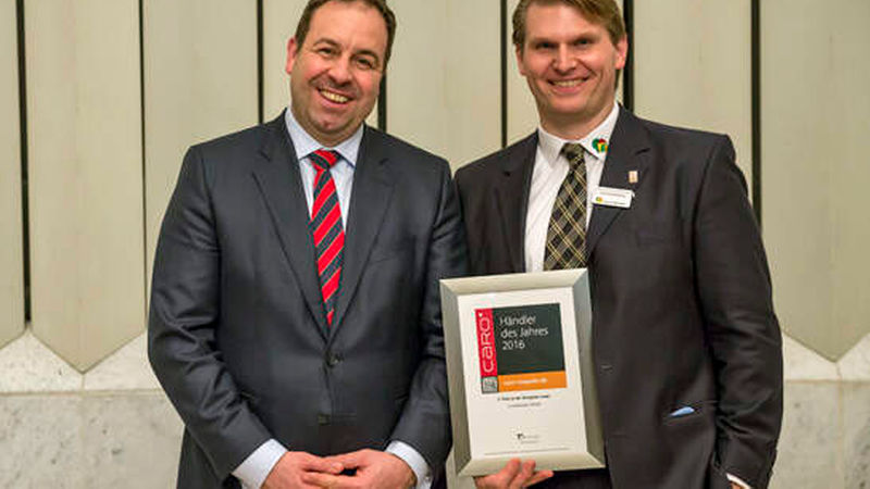 Andreas Wiemers (links) und Kai Schreckenberg teilten sich Platz drei ...