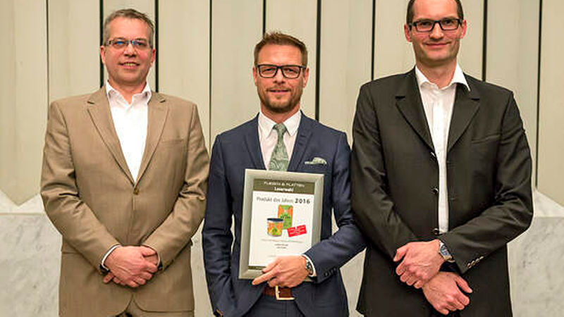 Drei Männer für Platz eins mit „Codex AX 220“: Joachim Fülle, Mario Meuler und Christian Sagmeister (von links)