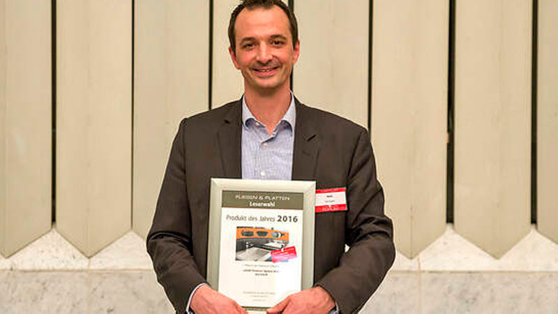 Toni Brigadir feierte den Sieg für das „ViSoft Premium Update 2016“.