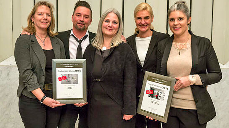 Für die Eczacıbaşı Group gab es einen Doppelerfolg, denn mit den Produkten von Villeroy &amp; Boch Fliesen und Engers standen gleich zwei Unternehmen der türkischen Industrie-Gruppe in Köln auf dem Podium.