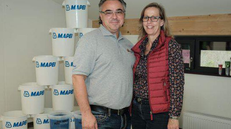 Teilnehmer Jörg Zlamal, Dreieich, mit seiner Ehefrau