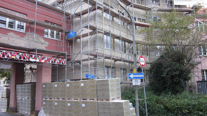 Fassadensanierung Sieglindstraße Braunschweig Bild 1