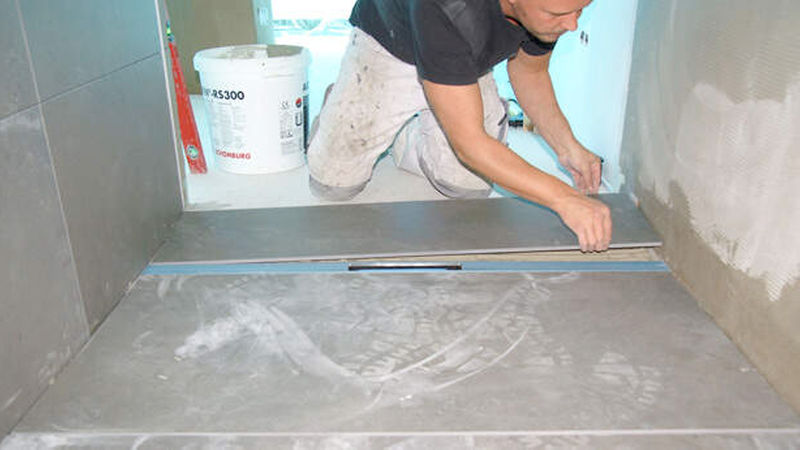 Bodengleiche Duschen DIN 18534 Bild 2