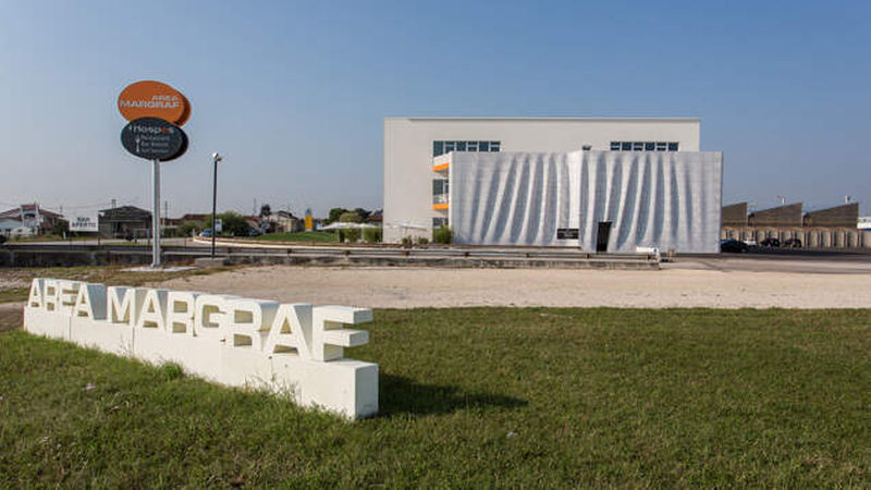 Das Gastronomie-Zentrum steht auf dem Gelände des Unternehmens Margraf bei Vicenza. 