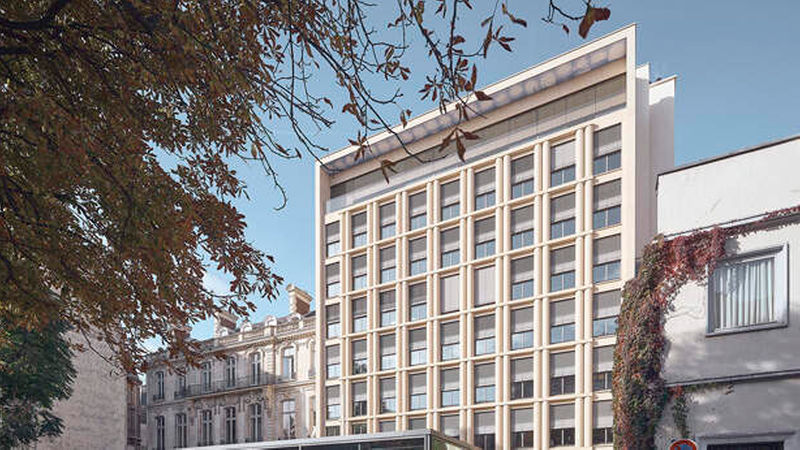 Sieger in der Kategorie „Öffentliche Gebäude und Gewerbebauten“: Fassadenneugestaltung und Generalsanierung Kanzleigebäude Deutsche Botschaft Paris von Architekturbüro Prof. D.G. Baumewerd (Foto: Jerome Epaillard, Paris)