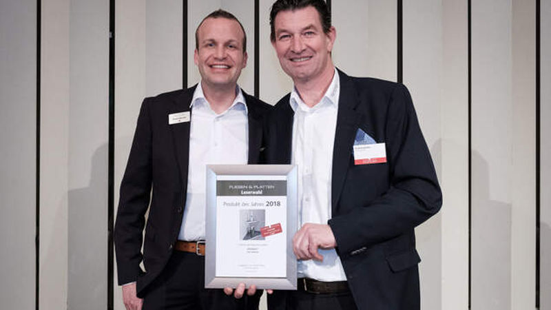 Proline-Gebietsverkaufsleiter Frank Schmitt (links) und Hilmar Kusmierz, Proline-Verkaufsleiter
