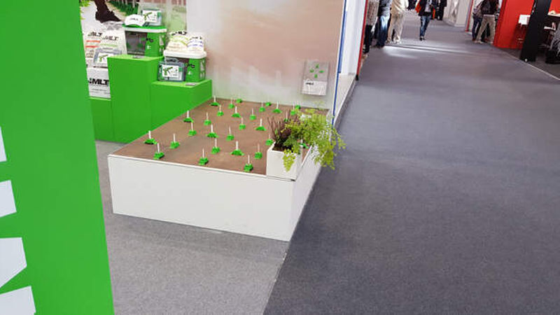 Wer auf der Suche nach Nivelliersystemen war, fand diese in der neuen Halle 31.