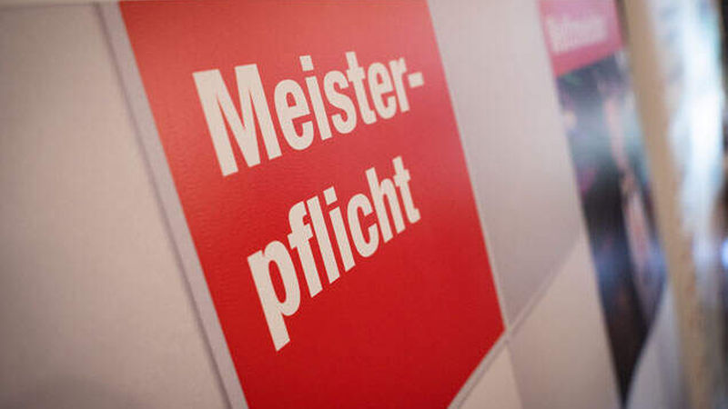 Natürlich war auch die Meisterpflicht ein Top-Thema der Veranstaltung ... 