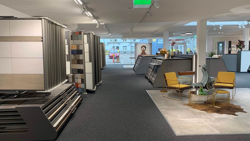 Ein Blickwinkel in die neue Ausstellung bei Mahler (Fotos: nb)