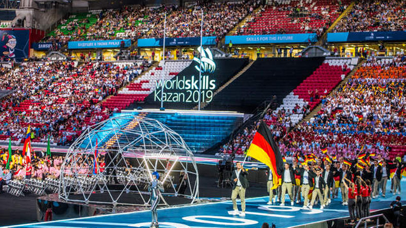 Das Team Germany stellte 39 Teilnehmerinnen und Teilnehmer, die in 34 Skills-Disziplinen gegen die Besten der Welt an den Start gingen. (Foto: WorldSkills)