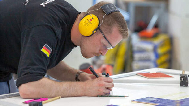 Hochkonzentriert: Janis Gentner (Foto: ZDB/Jonas Reidel)