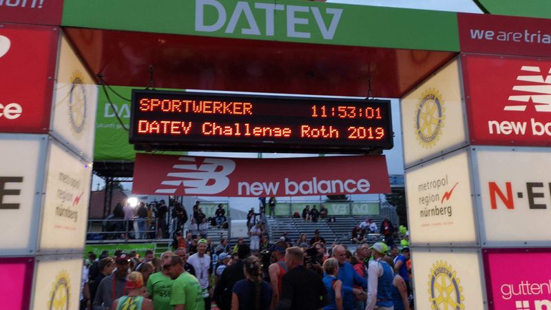 Die Zielzeit! (Foto: Sportwerker)