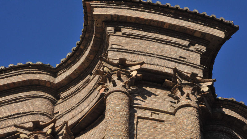 Die Bauwerke und Fassaden von Francesco Borromini beeinflussen die Form der „Casa Baldi“. (Foto: Paolo Portoghesi) 