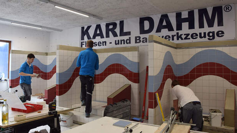 Der Ausscheidungswettkampf fand im Rahmen der Handwerkertage bei Karl Dahm Anfang Mai in Seebruck statt. (Alle Fotos: ZDB/Küttner)