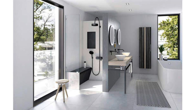 Die fugenfreie Designoberfläche „Top Line“ von Wedi hat es auf Platz 3 in der Kategorie Fliesen geschafft. (Foto: Wedi)