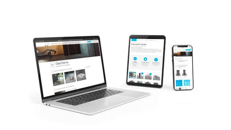 ... gefolgt von dem „Wedi Duschfigurator“ von Wedi auf Platz 2. Platz 3 wurde nicht vergeben. (Abb.: Wedi)