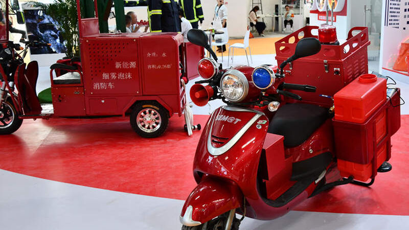 Spezialfahrzeug für den kleinen Brand