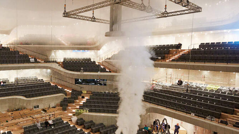 Bild 2: Circa 5 Min. nach Versuchsbeginn