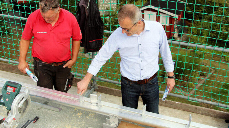 Ralf Gossel, Anwendungstechnischer Berater, Vorabeiter Wladimir Kolb